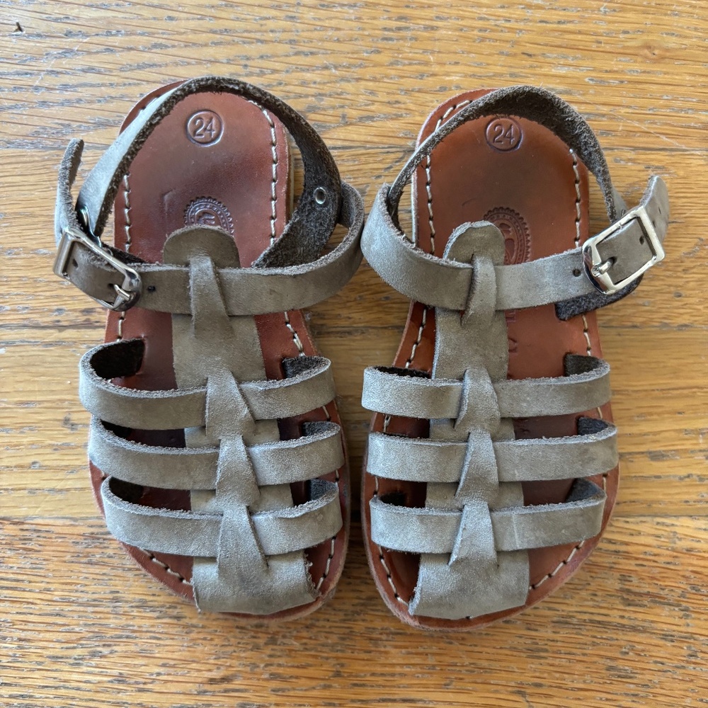 Makie Clothier NYC Designer Children's Sandals French Size 24